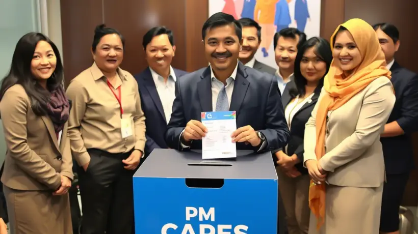 Donation to PM CARES Fund by Corporate & it’s Employees under Consolidated Plan