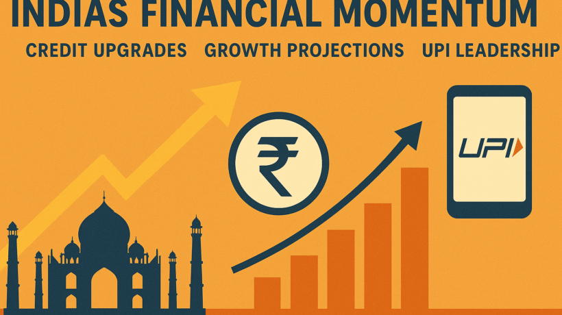 India’s Financial Momentum: Credit Upgrades, Growth Projections, and UPI Leadership