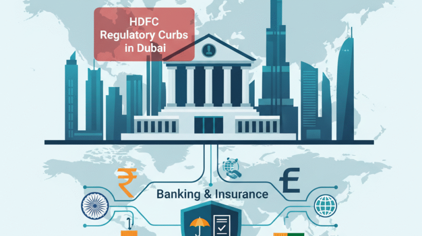 HDFC Bank Faces Regulatory Curbs in Dubai | Cross-Border GST Impact on Banking & Insurance
