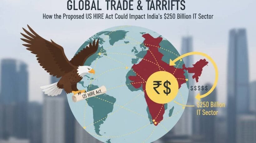 Global Trade & Tariffs: How the Proposed US HIRE Act Could Impact India’s $250 Billion IT Sector