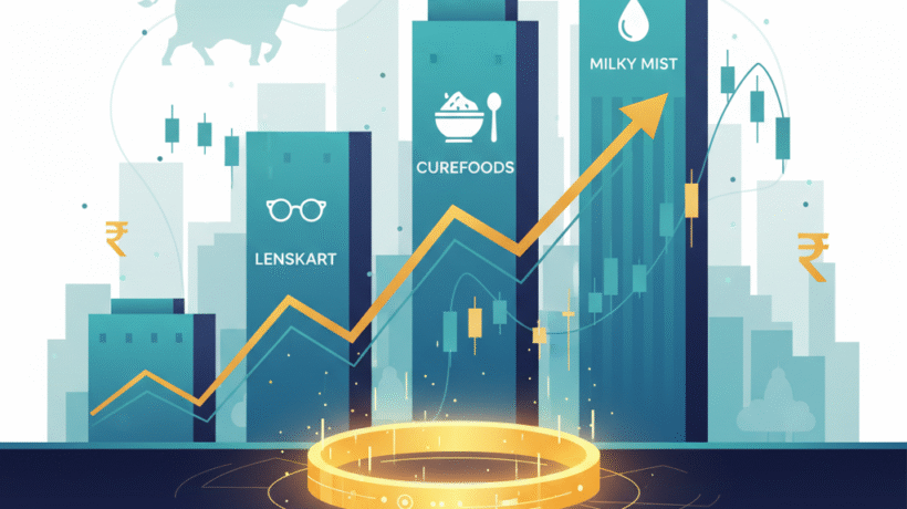 India’s IPO Boom Continues: Lenskart Files RHP Ahead of ₹1,000 Crore Issue, Curefoods & Milky Mist Join the Listing Wave