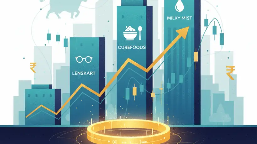 India’s IPO Boom Continues: Lenskart Files RHP Ahead of ₹1,000 Crore Issue, Curefoods & Milky Mist Join the Listing Wave 4 India’s IPO Boom Continues: Lenskart Files RHP Ahead of ₹1,000 Crore Issue, Curefoods & Milky Mist Join the Listing Wave